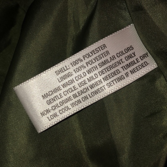 3/$20 - I❤️Ronson Army Green Vegan Suede Skirt - Picture 8 of 10